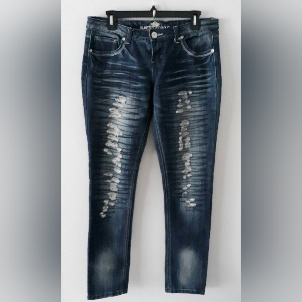 Almost Famous Dark Blue Skinny Jeans